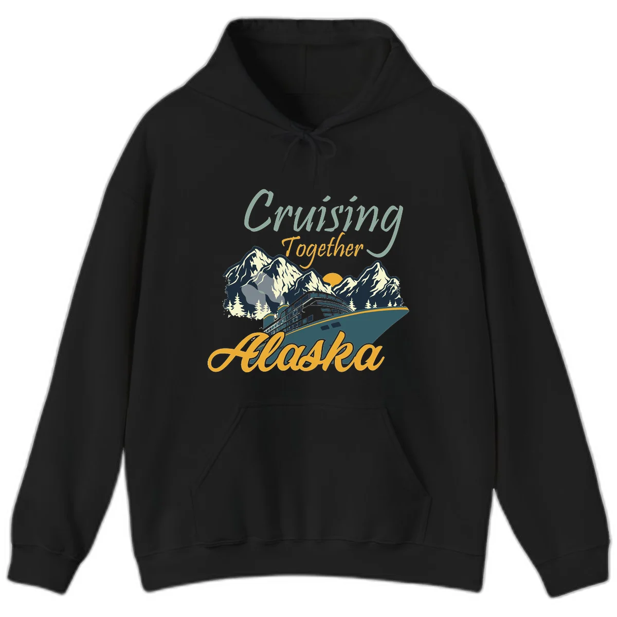 A03 Cruising Together Family Hoodie in Black