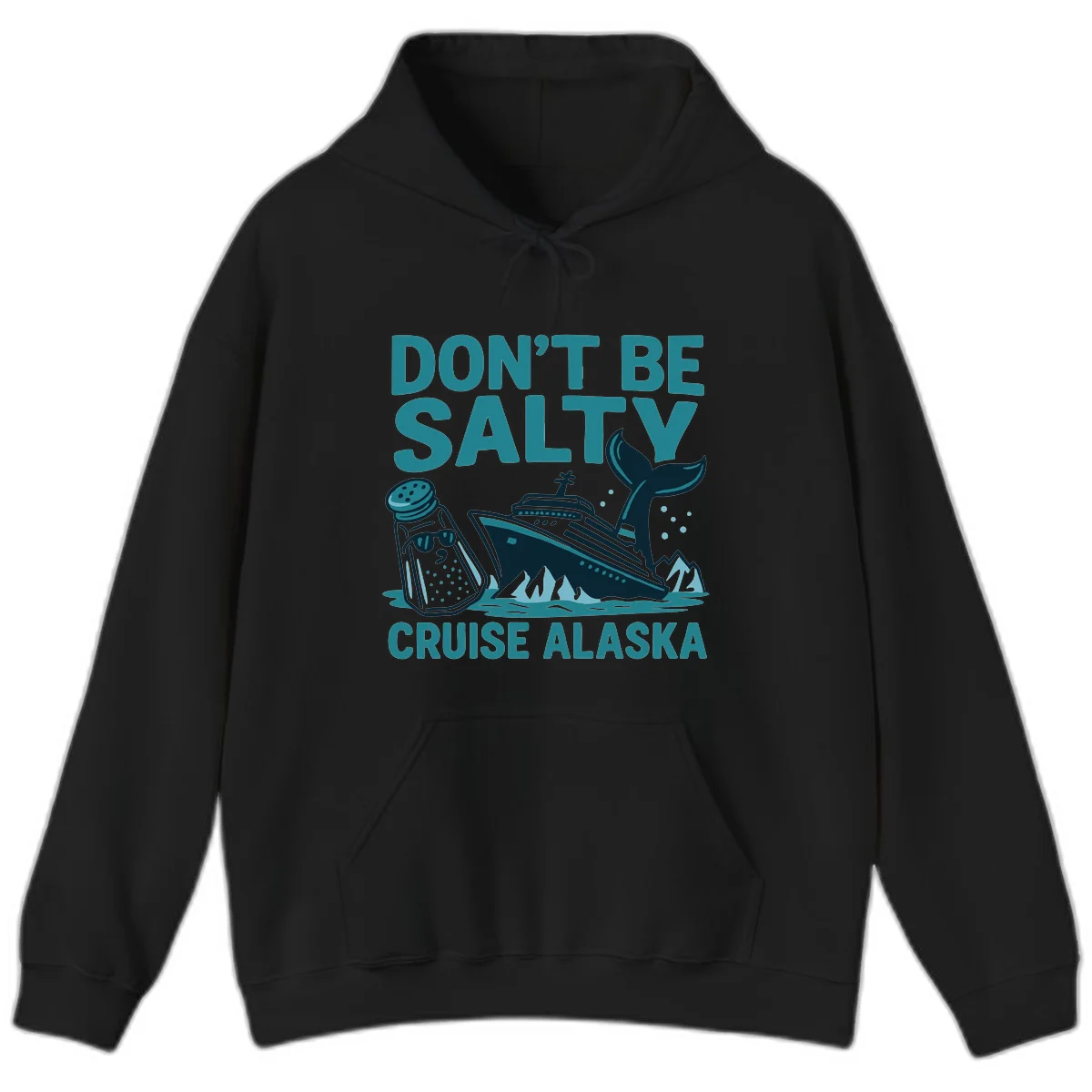 A06 Dont Be Salty Cruise Hoodie in Black