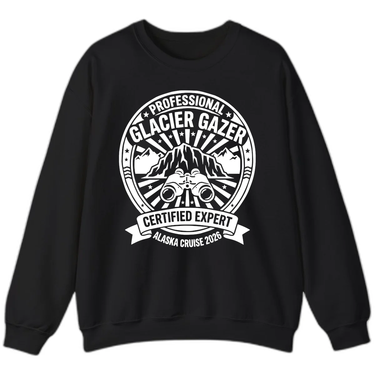A19 Glacier Gazer Expert Sweatshirt in Black
