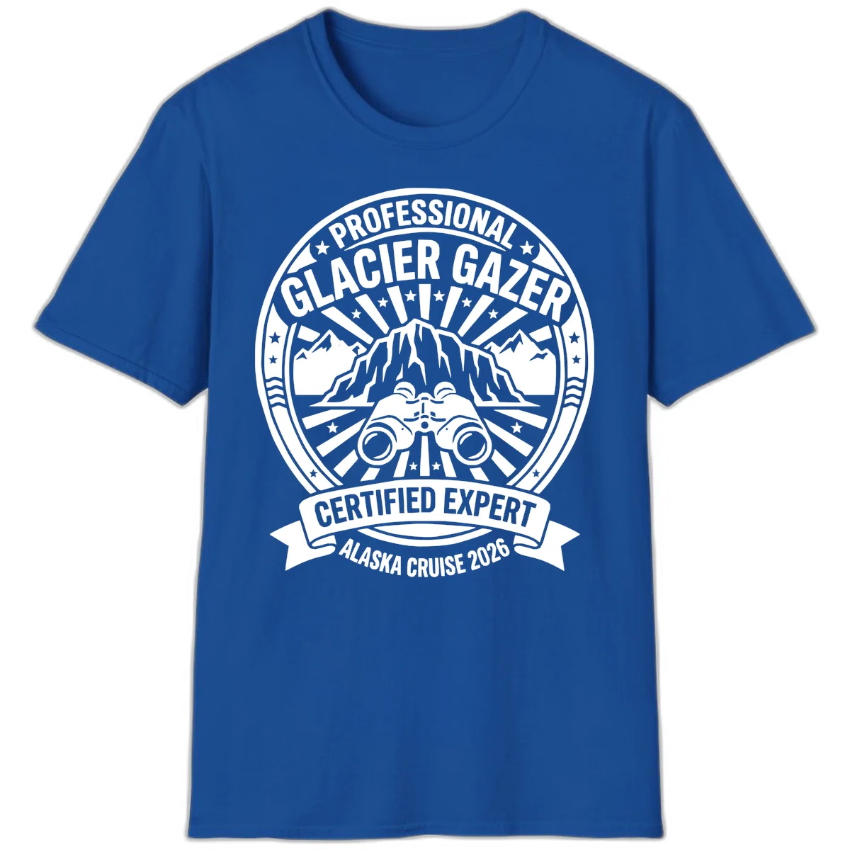 A19 Glacier Gazer Expert Tshirt in Royal