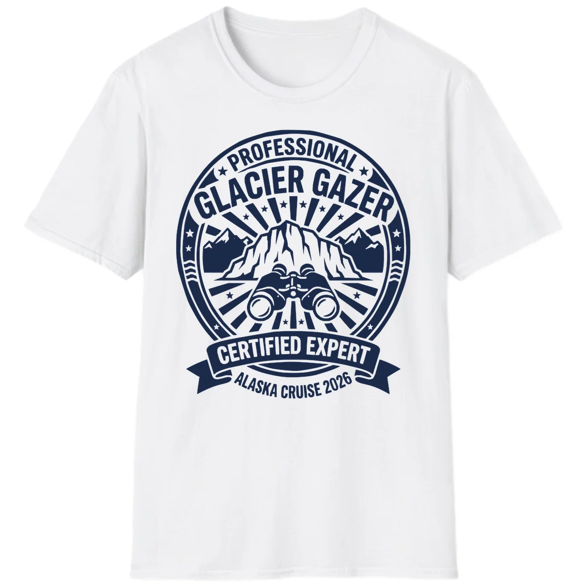 A19 Glacier Gazer Expert Tshirt in White