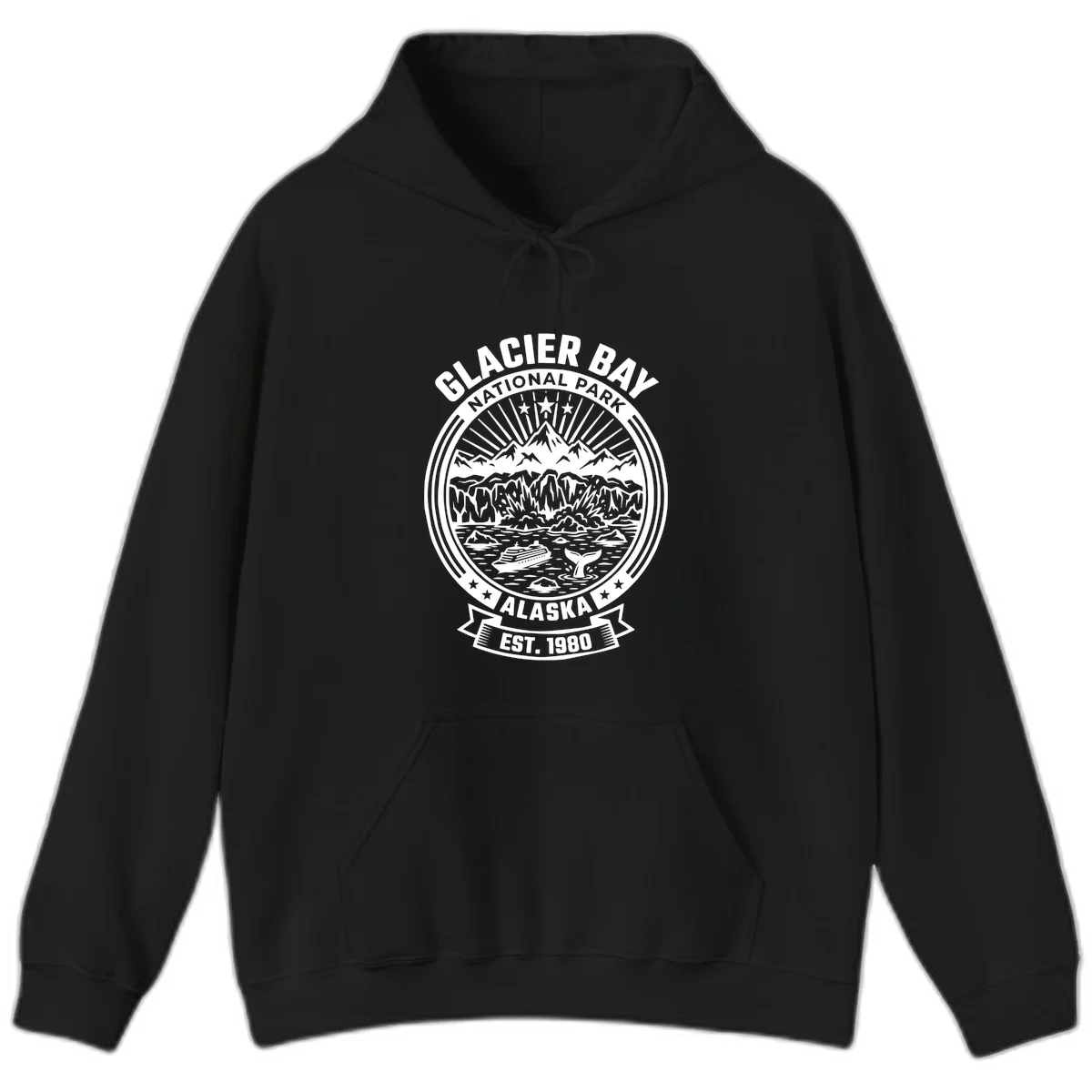A22 Glacier Bay National Park Hoodie in Black