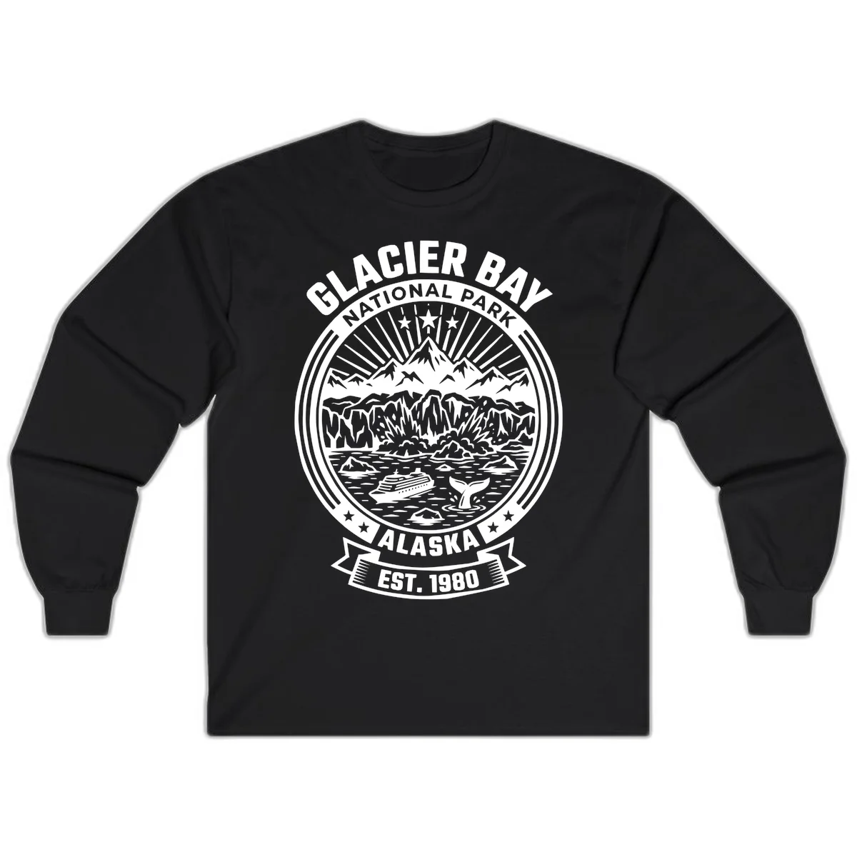 A22 Glacier Bay National Park Long Sleeve in Black