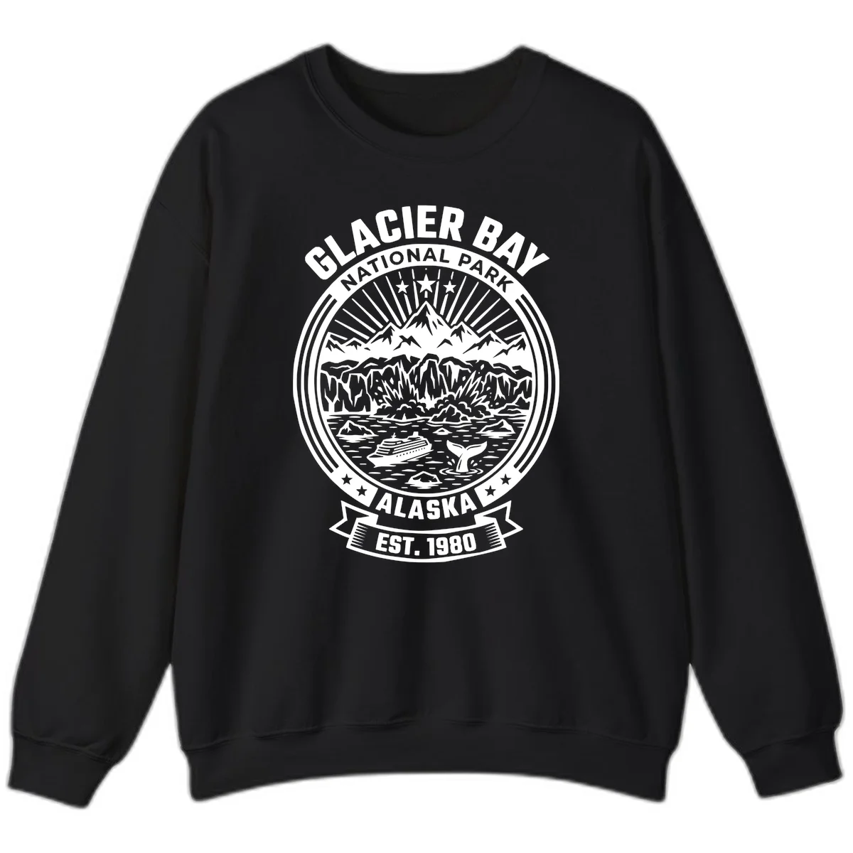 A22 Glacier Bay National Park Sweatshirt in Black