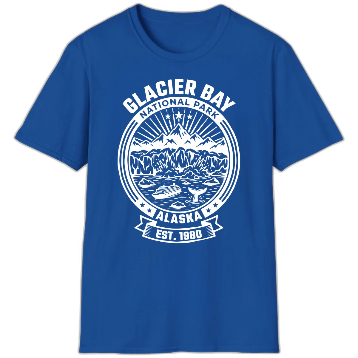 A22 Glacier Bay National Park Tshirt in Royal