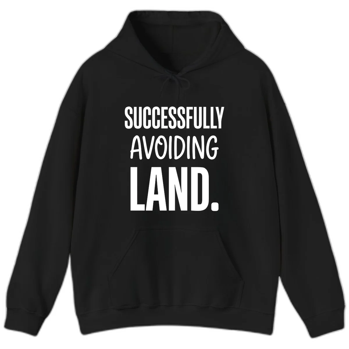 A23 Avoiding Land Cruise Hoodie in Black