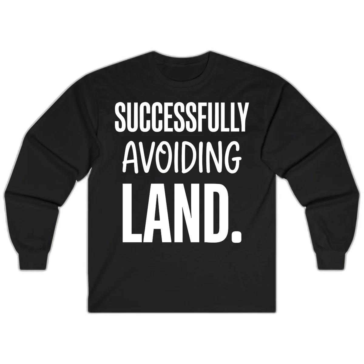 A23 Avoiding Land Cruise Long Sleeve in Black