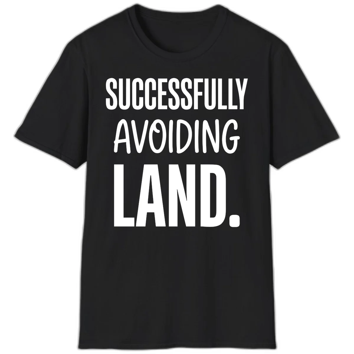A23 Avoiding Land Cruise Tshirt in Black