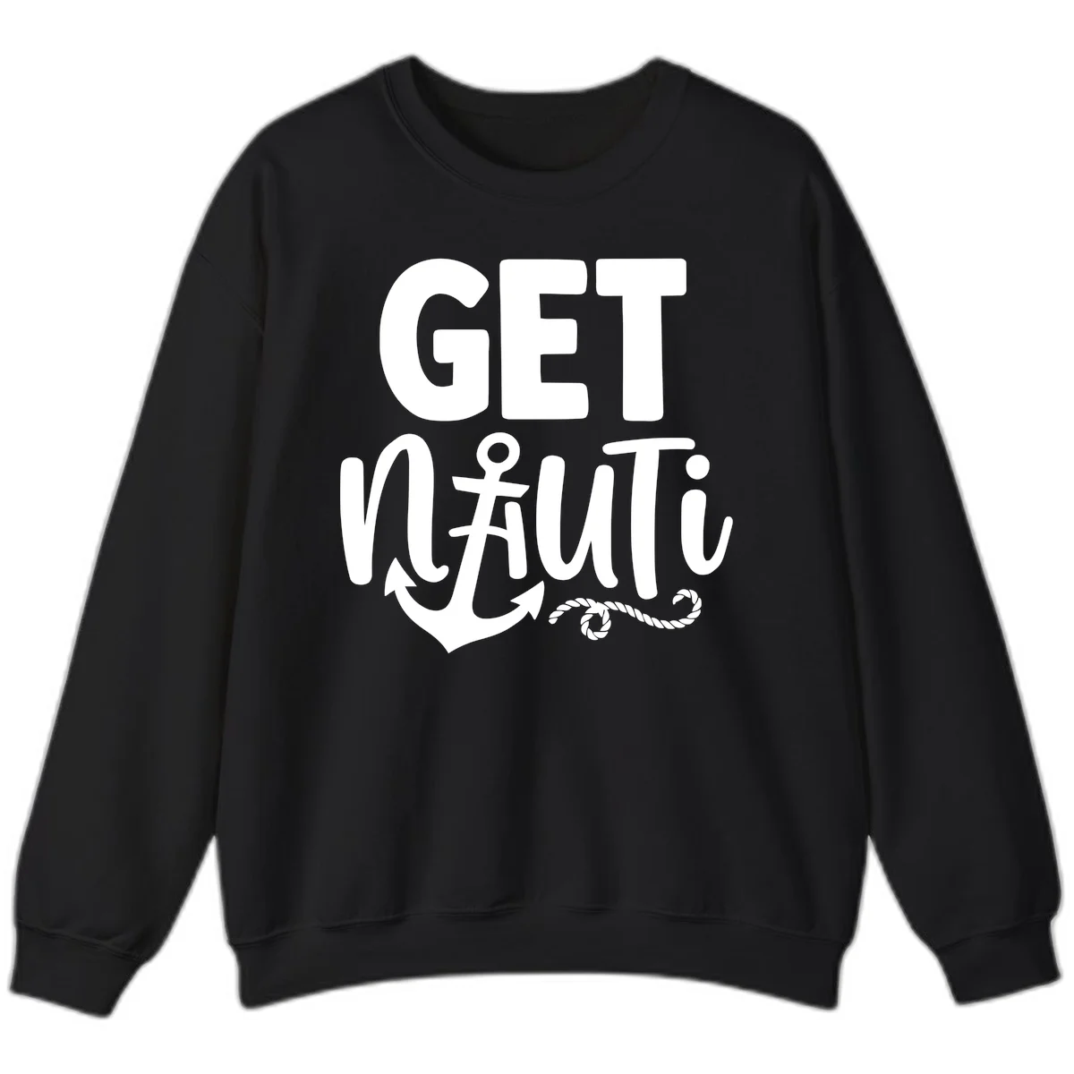 A24 Get Nauti Cruise Sweatshirt in Black