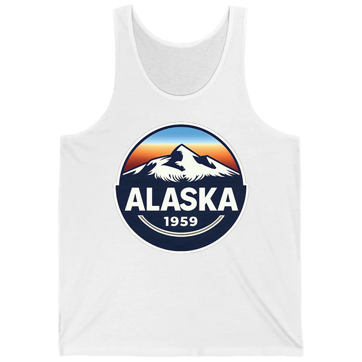 B01 Alaska-1959-Mountain-Badge Tank in White