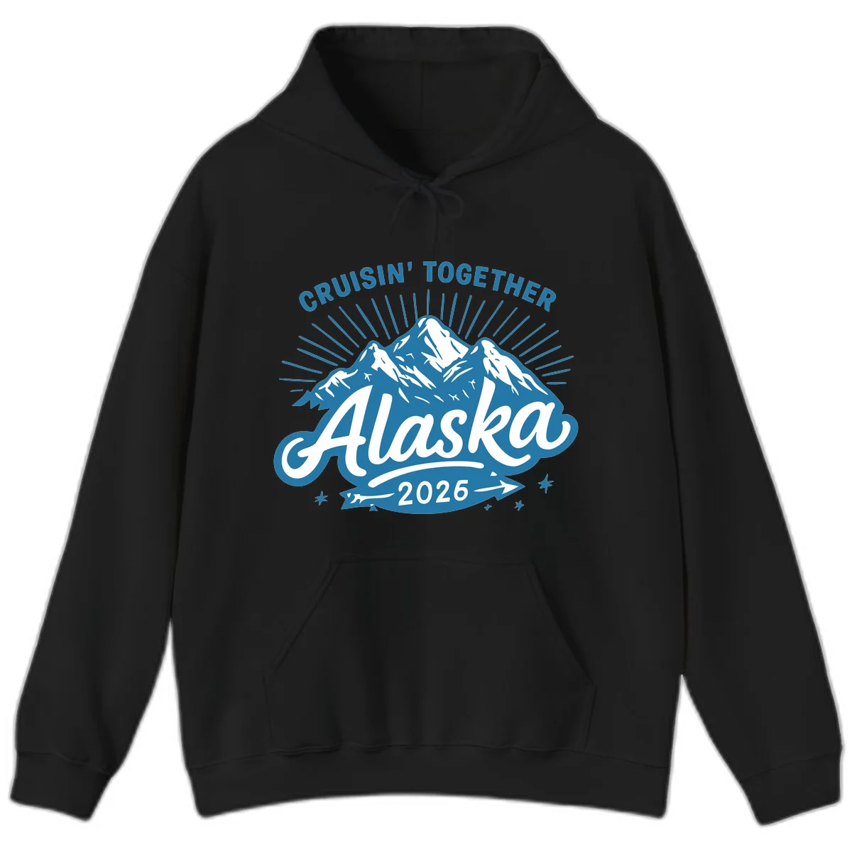 B03 Cruisin Together Alaska 2026 Hoodie in Black