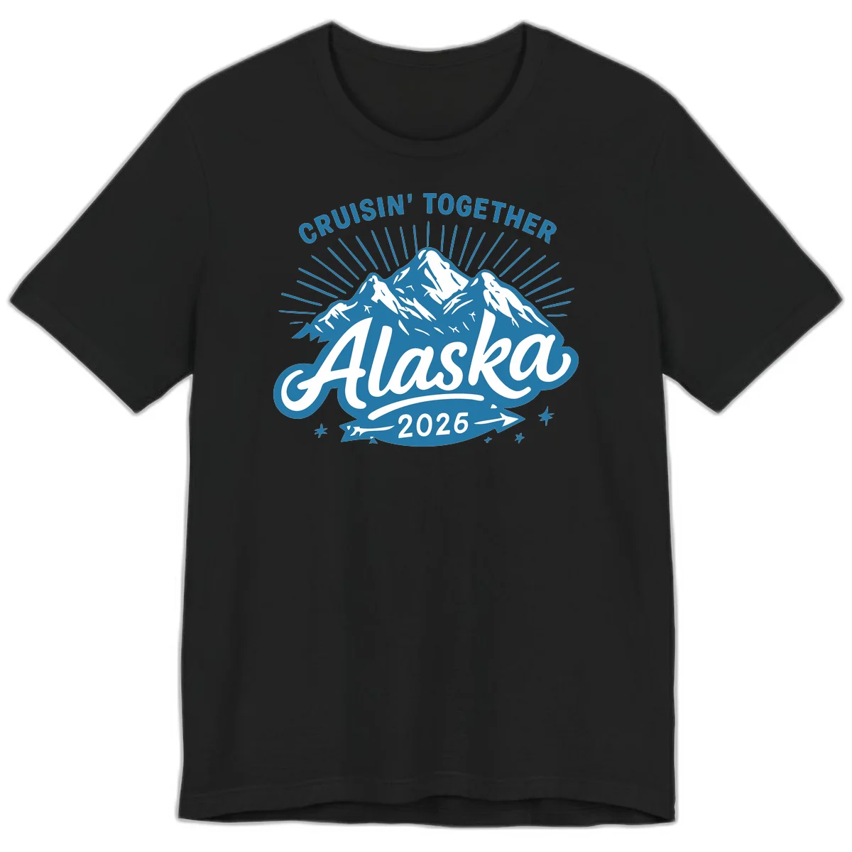 B03 Cruisin Together Alaska 2026 Premium Tee in Black