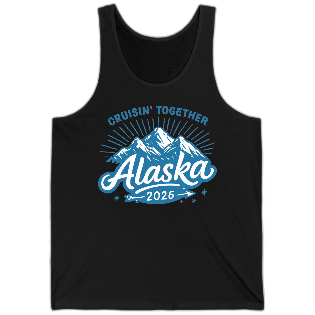 B03 Cruisin Together Alaska 2026 Tank in Black